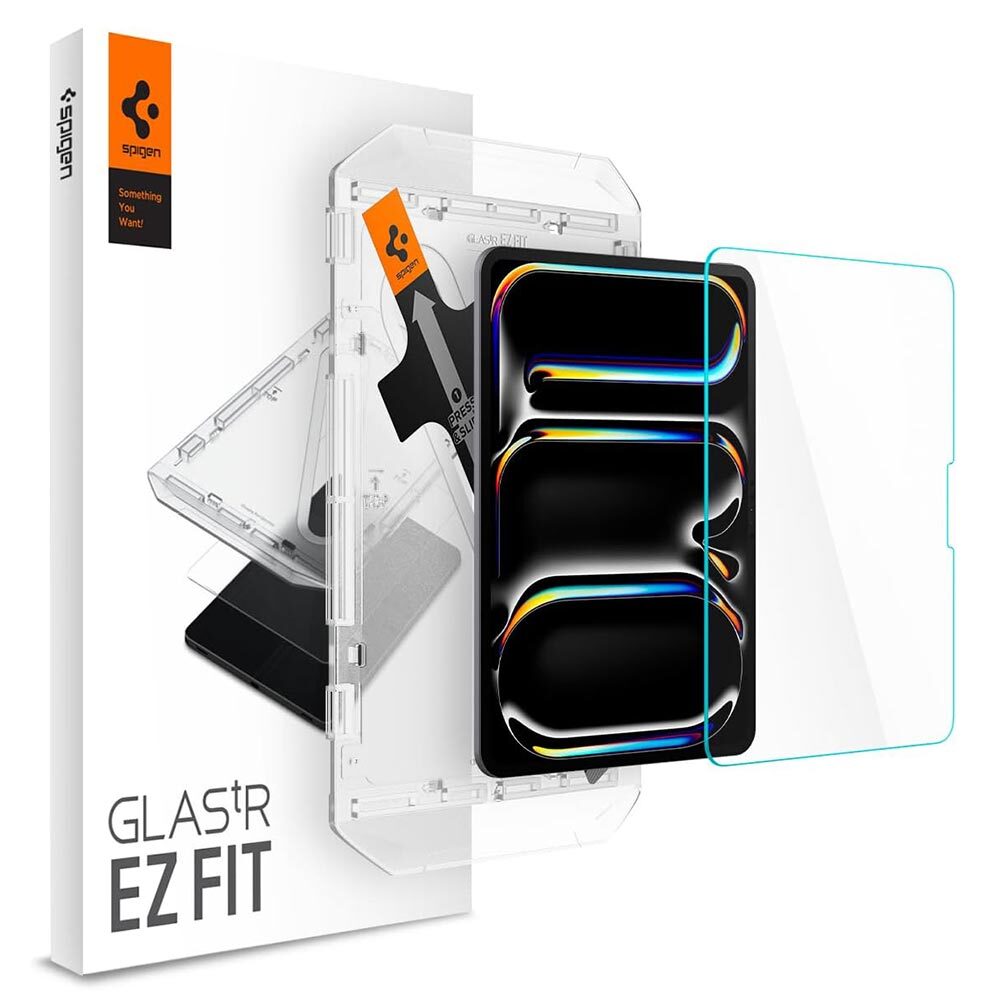 SPIGEN Glas.tR EZ Fit Glass Screen Protector for iPad Pro 11 2024 5th Gen