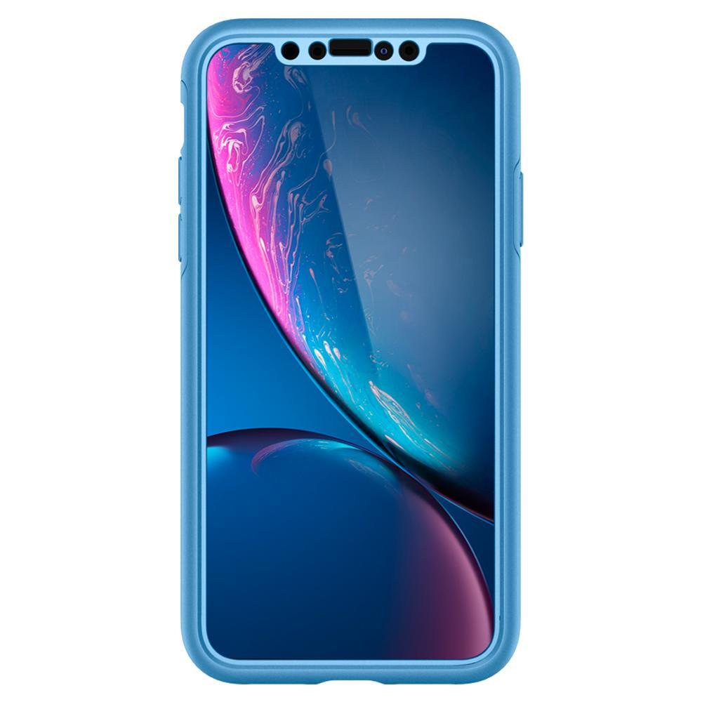 iPhone XR Case, Genuine SPIGEN Thin Fit 360 Slim Hard Cover for Apple