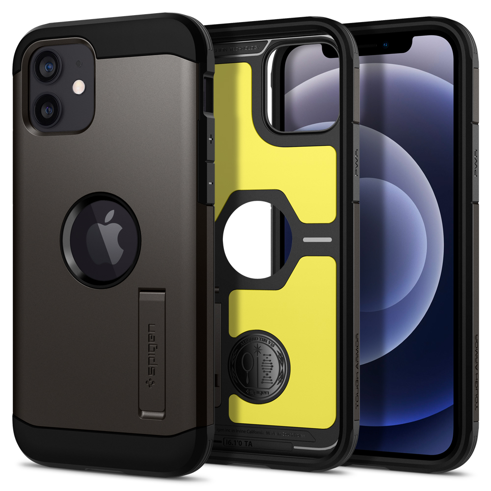 Genuine SPIGEN Tough Armor Impact Shock Proof Kickstand Hard Cover for