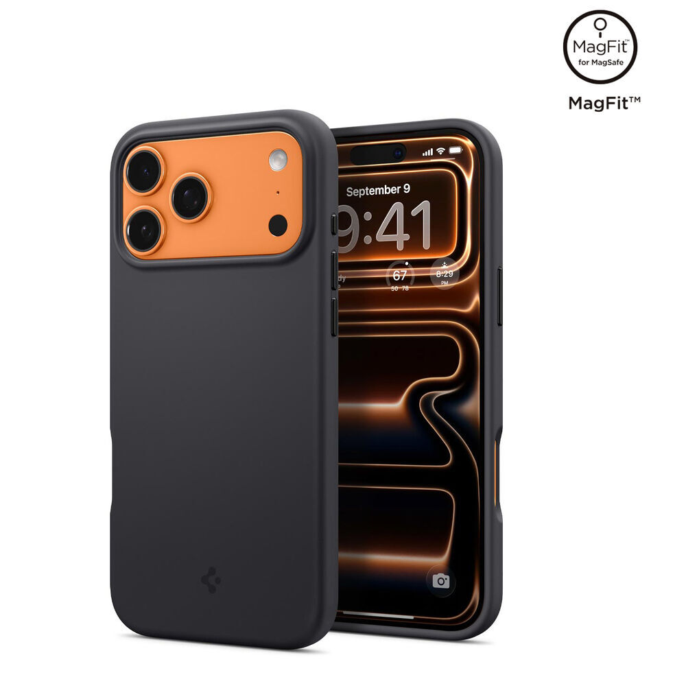 SPIGEN Silicone Fit (MagFit) MagSafe Compatible for iPhone 17 Pro Case