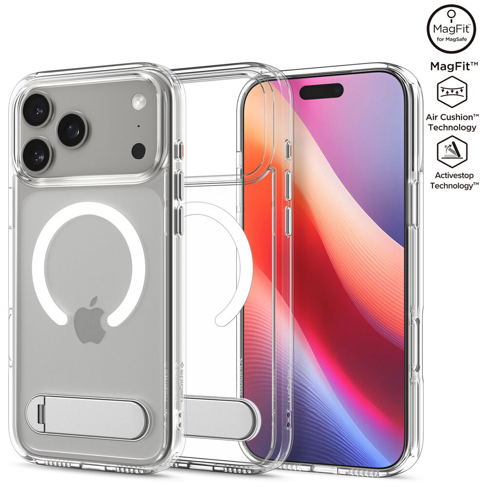 SPIGEN Ultra Hybrid S (MagFit) MagSafe Compatible for iPhone 17 Pro Case
