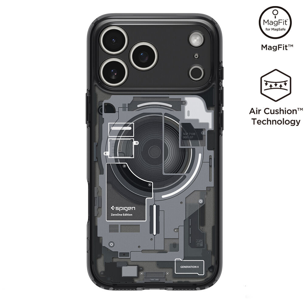 SPIGEN Ultra Hybrid Zero One (MagFit) MagSafe Compatible for iPhone 17 Pro Case