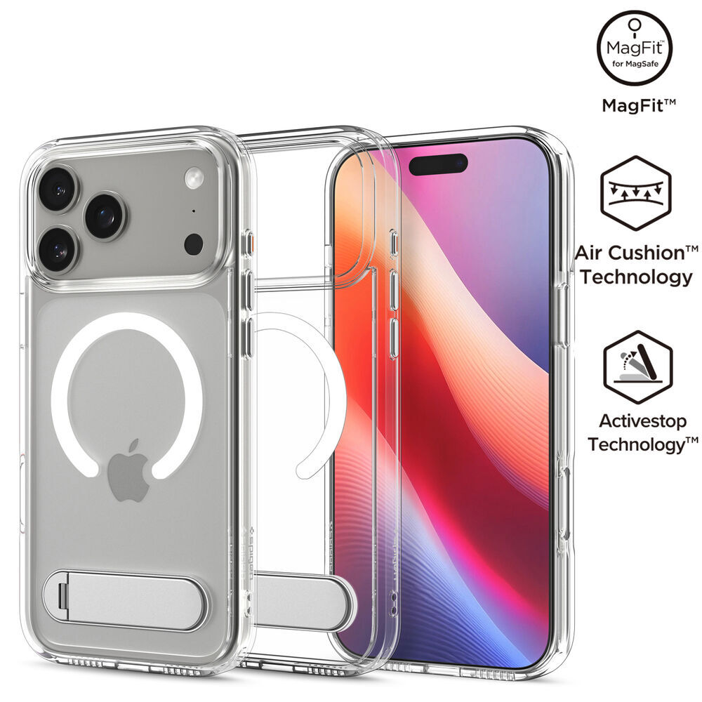 SPIGEN Ultra Hybrid S (MagFit) MagSafe Compatible for iPhone 17 Pro Max Case