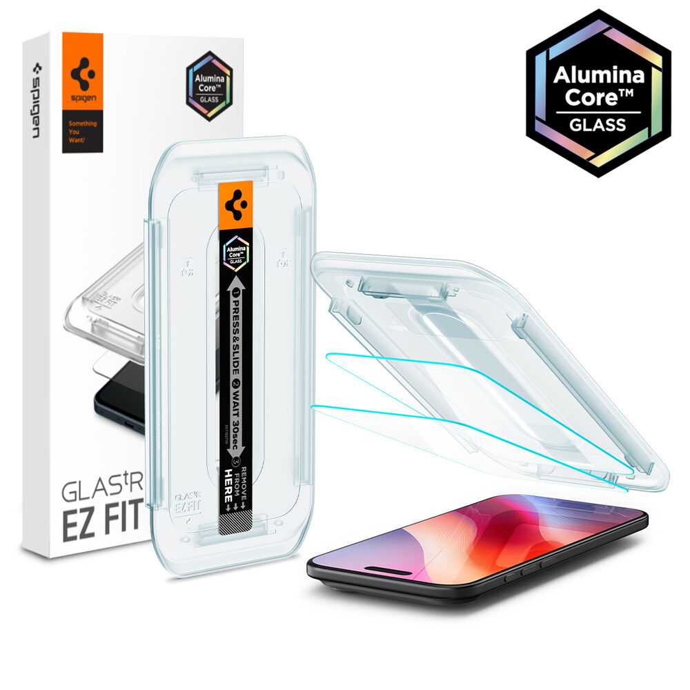 SPIGEN EZ Fit 2PCS Glass for iPhone Air Screen Protector