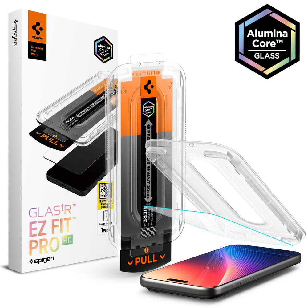 SPIGEN EZ Fit Pro HD Glass for iPhone 17 Pro Max/16 Pro Max Screen Protector
