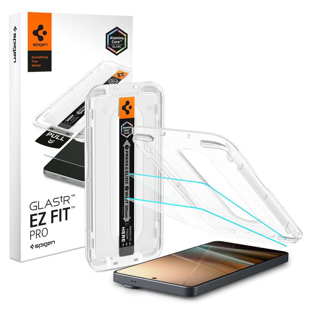 SPIGEN GLAS.tR EZ Fit Pro 2PCS for Galaxy S26 Screen Protector