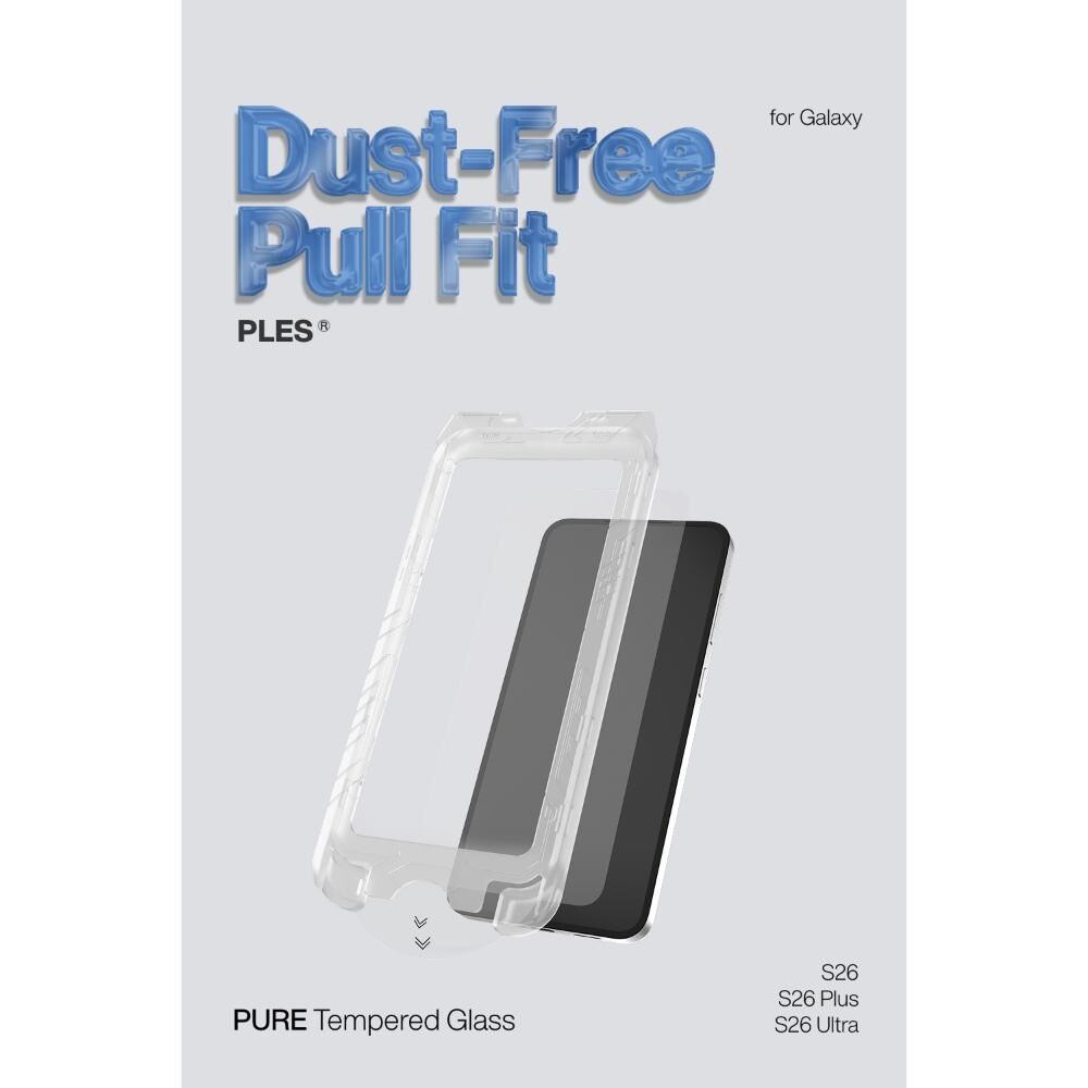 PLES Dust-Free Pull Fit 2PCS for Galaxy S26 Ultra Screen Protector