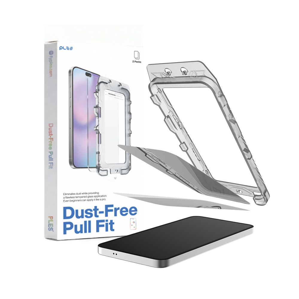 PLES Dust-Free Pull Fit Privacy 2PCS for Galaxy S26 Ultra Screen Protector