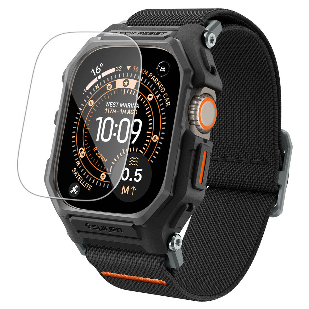 SPIGEN Lite Fit Pro + Strap Band Case with Screen Protector for Apple Watch Ultra 3 / 2 / 1 49mm