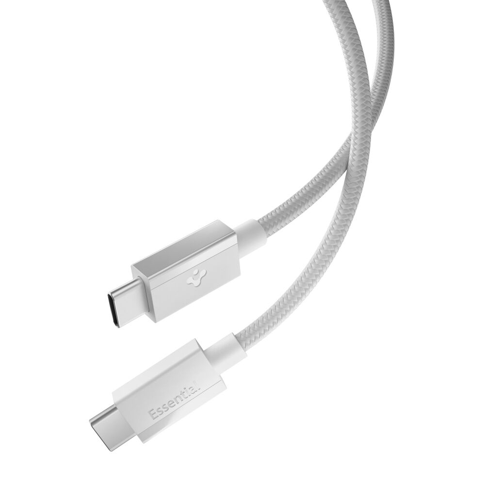 SPIGEN USB C to USB C 60W 480Mbps EB6015CC 1.5M for Universal Fabric USB Cable
