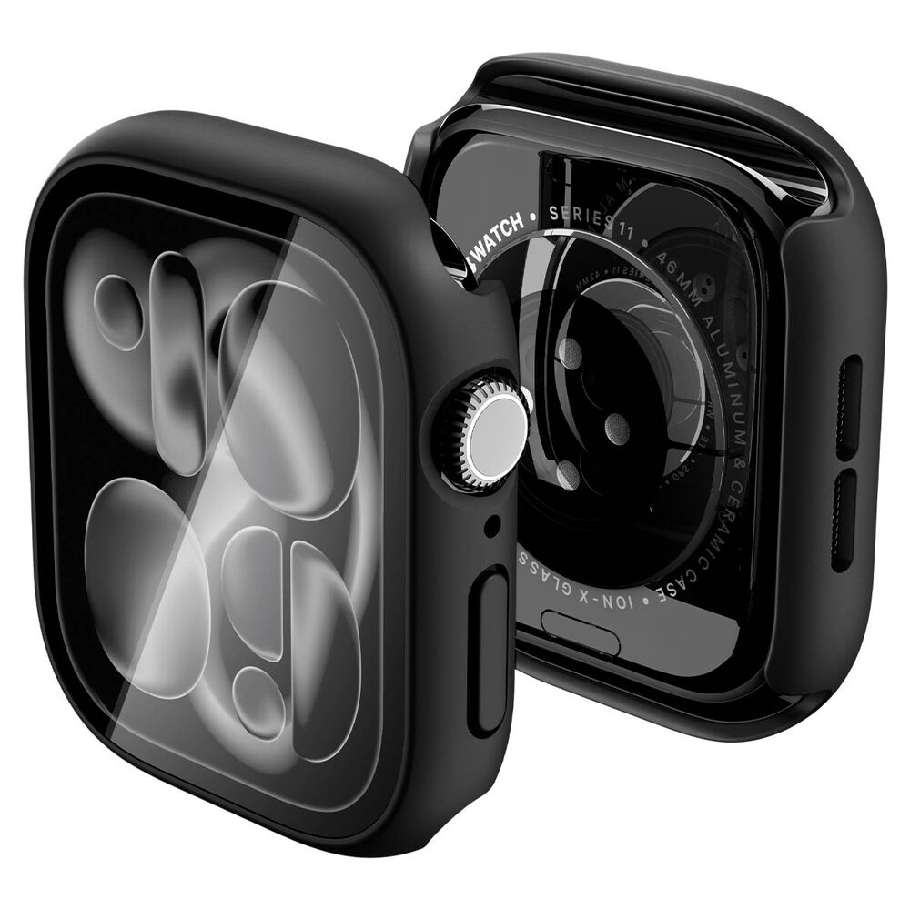 SPIGEN Thin Fit 360 Case with Screen Protector for Apple Watch Series 11/10 (46mm)