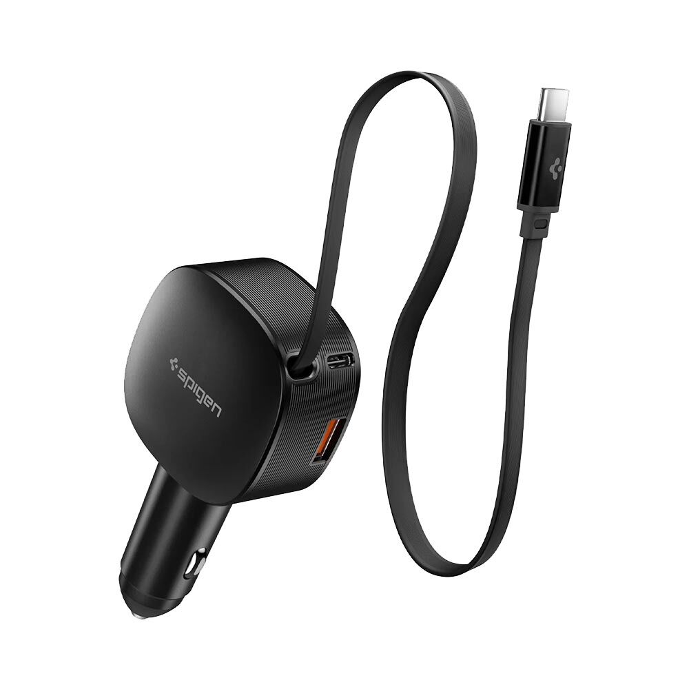 SPIGEN Essential USB-C USB-A 60W EV603BT Car Charger for Universal