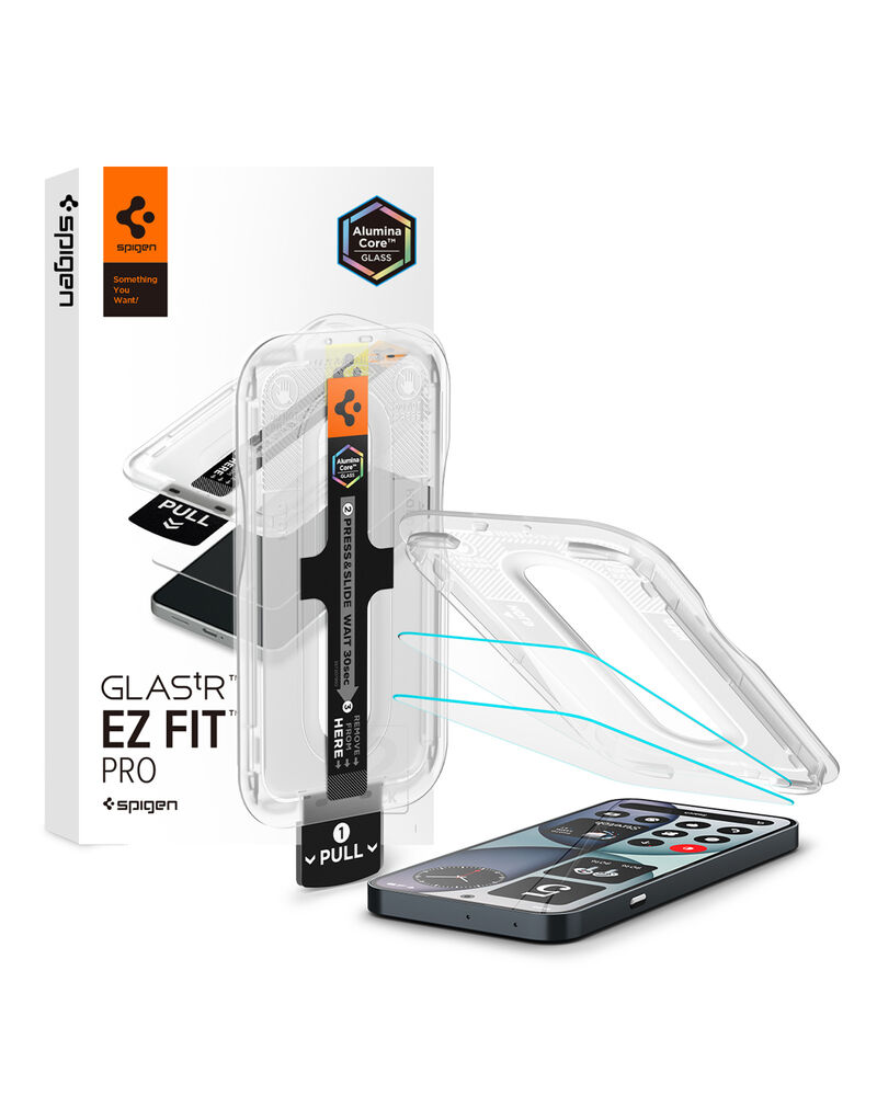 SPIGEN Glas.tR EZ Fit Pro 2PCS for Nothing Phone (4a) Screen Protector