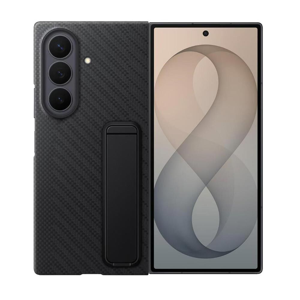 Samsung Carbon Standing Cover for Galaxy Z Fold 8 Ultra Case