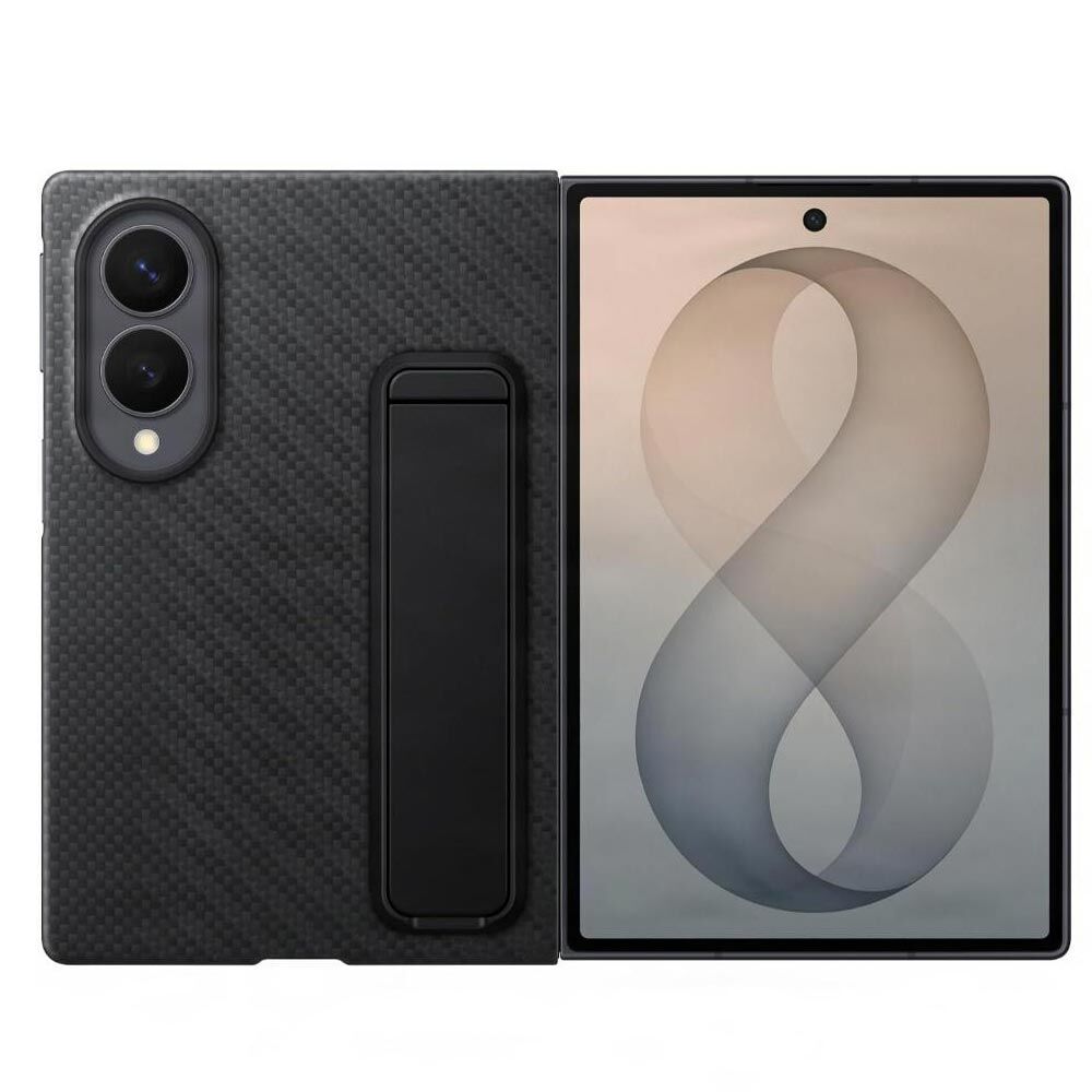 Samsung Carbon Standing Cover for Galaxy Z Fold 8 Case