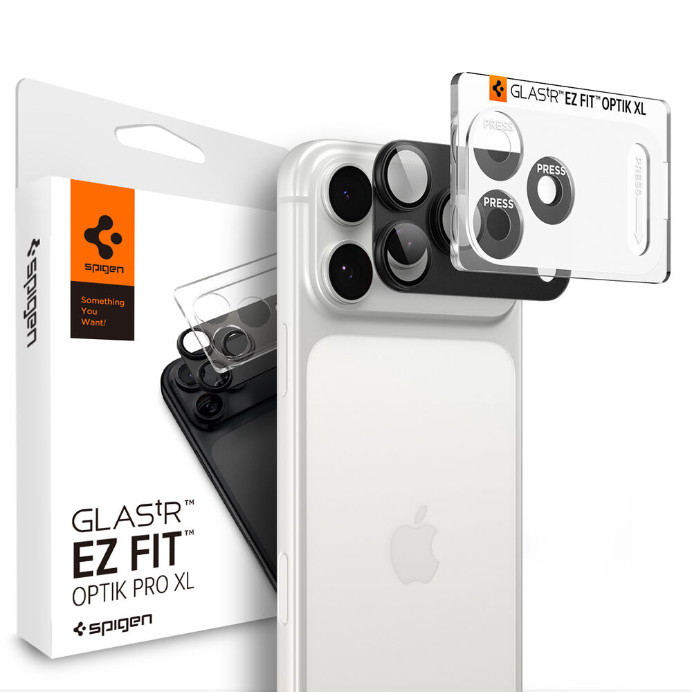 SPIGEN EZ Fit Optik Pro XL Glass for iPhone 18 Pro Max Camera Lens Protector