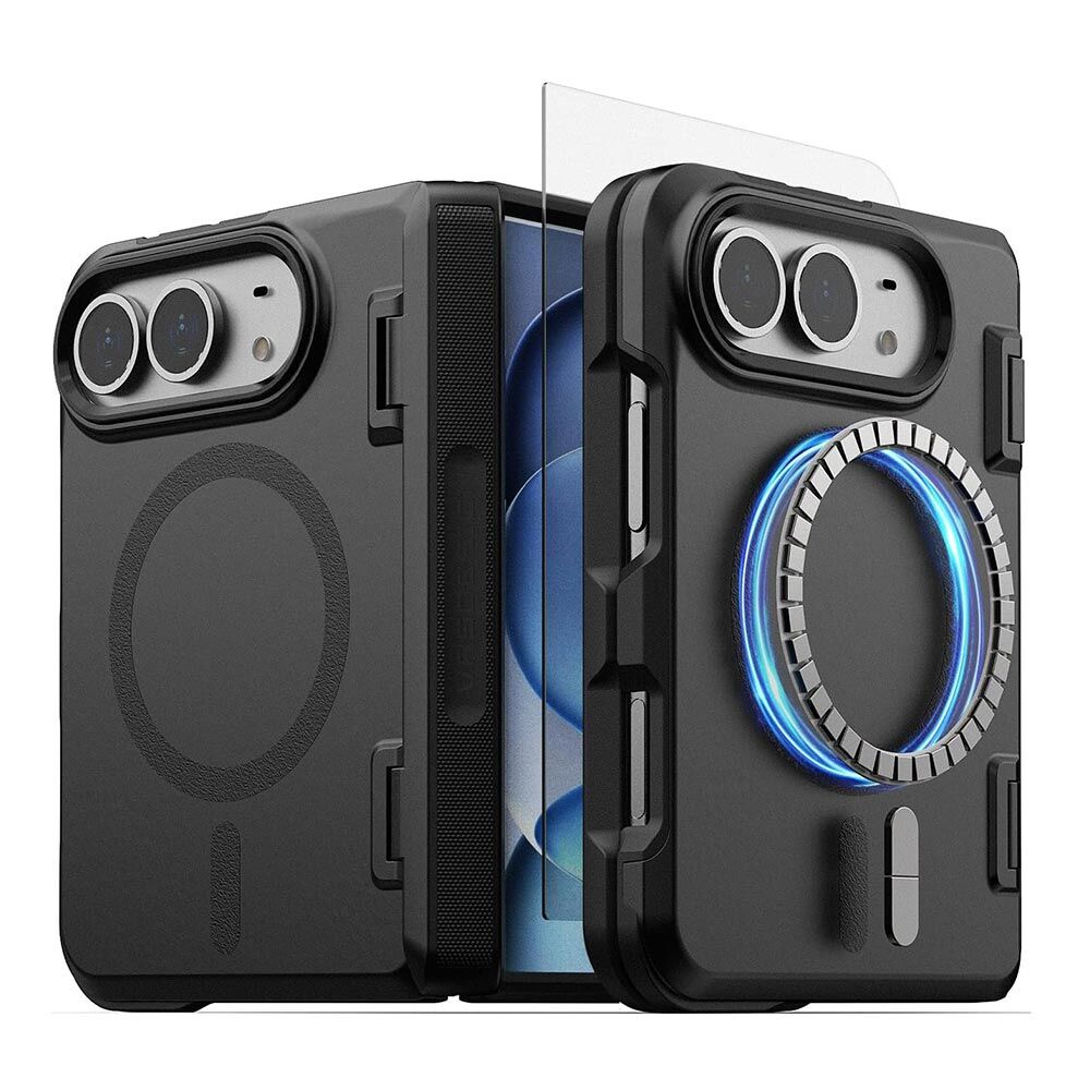 VRS DESIGN Terra Guard Modern Magnetic MagSafe Compatible for iPhone Duo Case