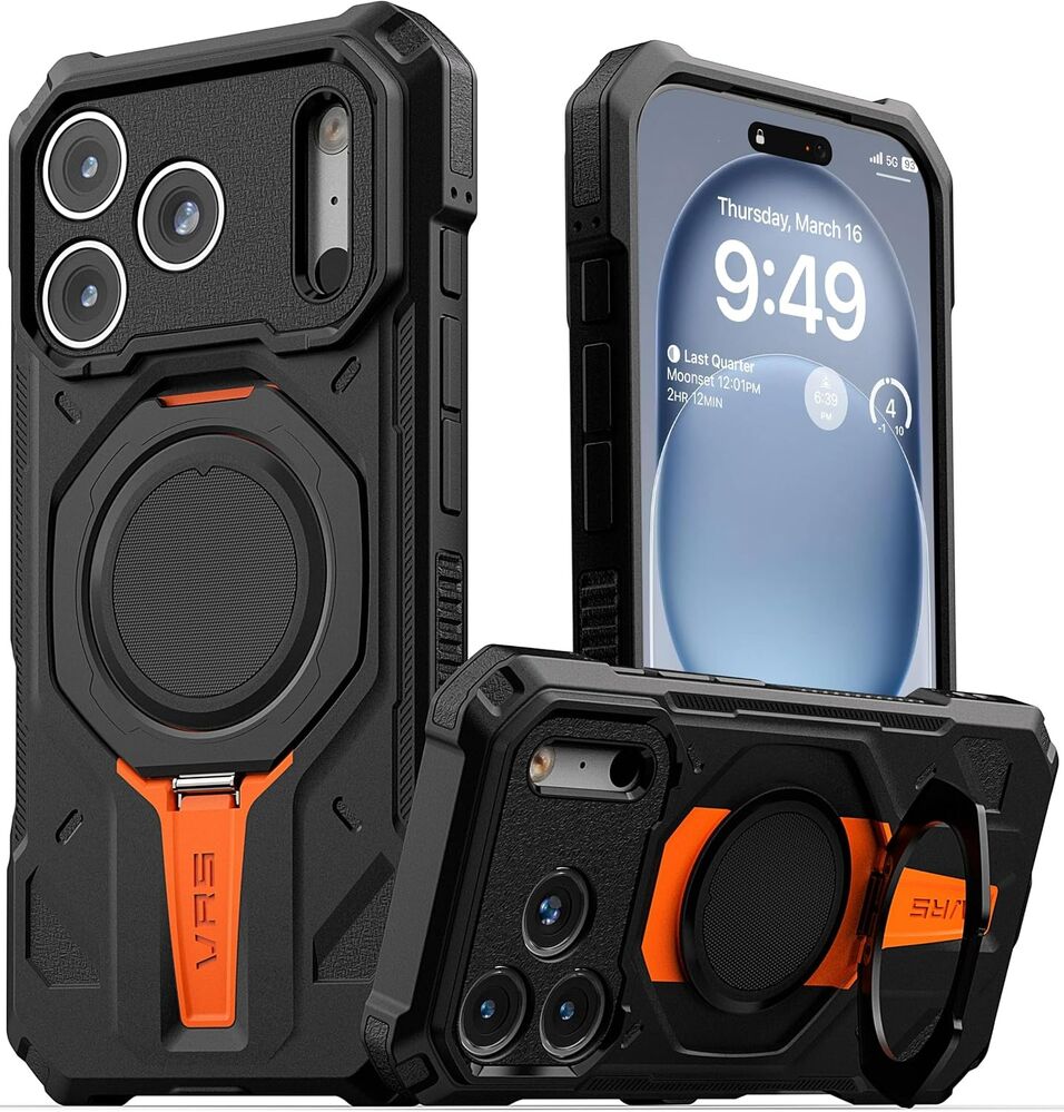 VRS DESIGN Active Magnetic MagSafe Compatible for iPhone 18 Pro Max/17 Pro Max Case