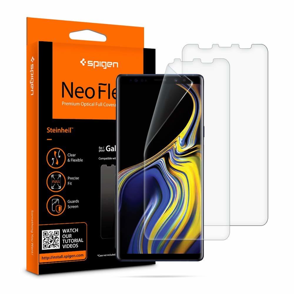 Galaxy Note 9 Screen Protector, Genuine SPIGEN Neo Flex Film 2PCS PER PACK