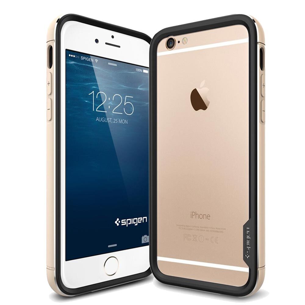 Spigen Neo Hybrid EX Metal Layer Slim Bumper Case iPhone 6S / 6 unpackaged