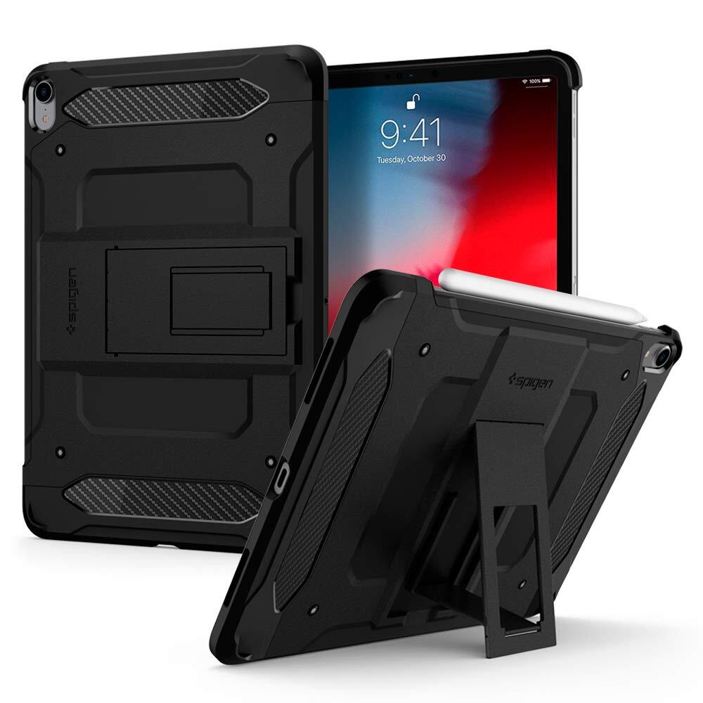 iPad Pro 11 2018 Case Genuine Spigen Heavy Duty Tough Armor Tech Cover Apple