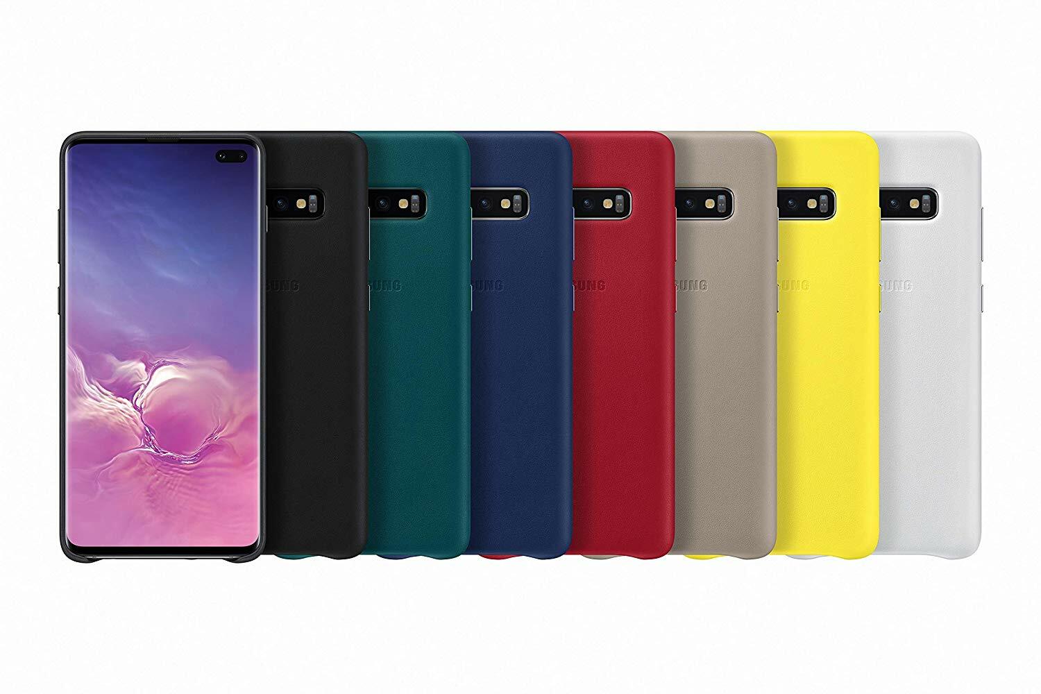 Genuine Original Samsung Galaxy S10 Leather Back Cover Case