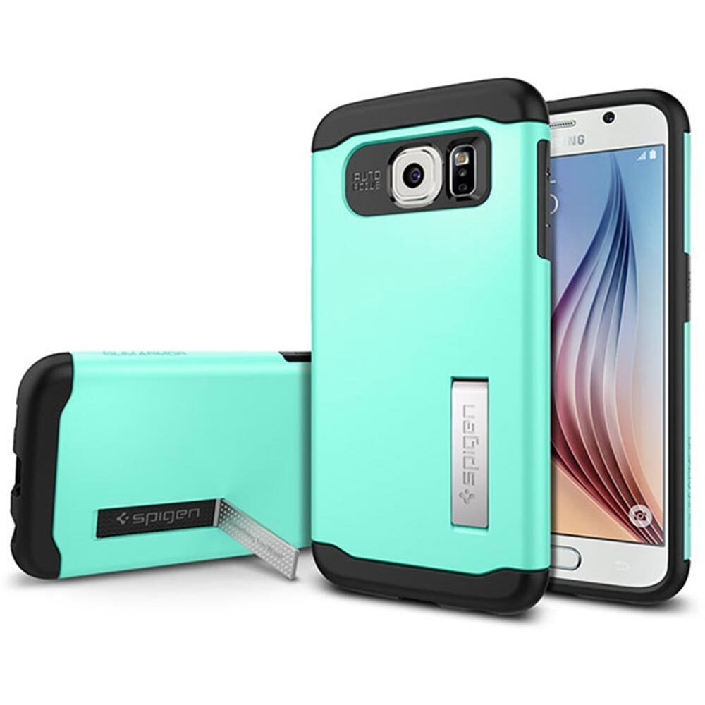 Genuine Spigen Slim Armor Dual Case for Samsung Galaxy S6 unpackaged