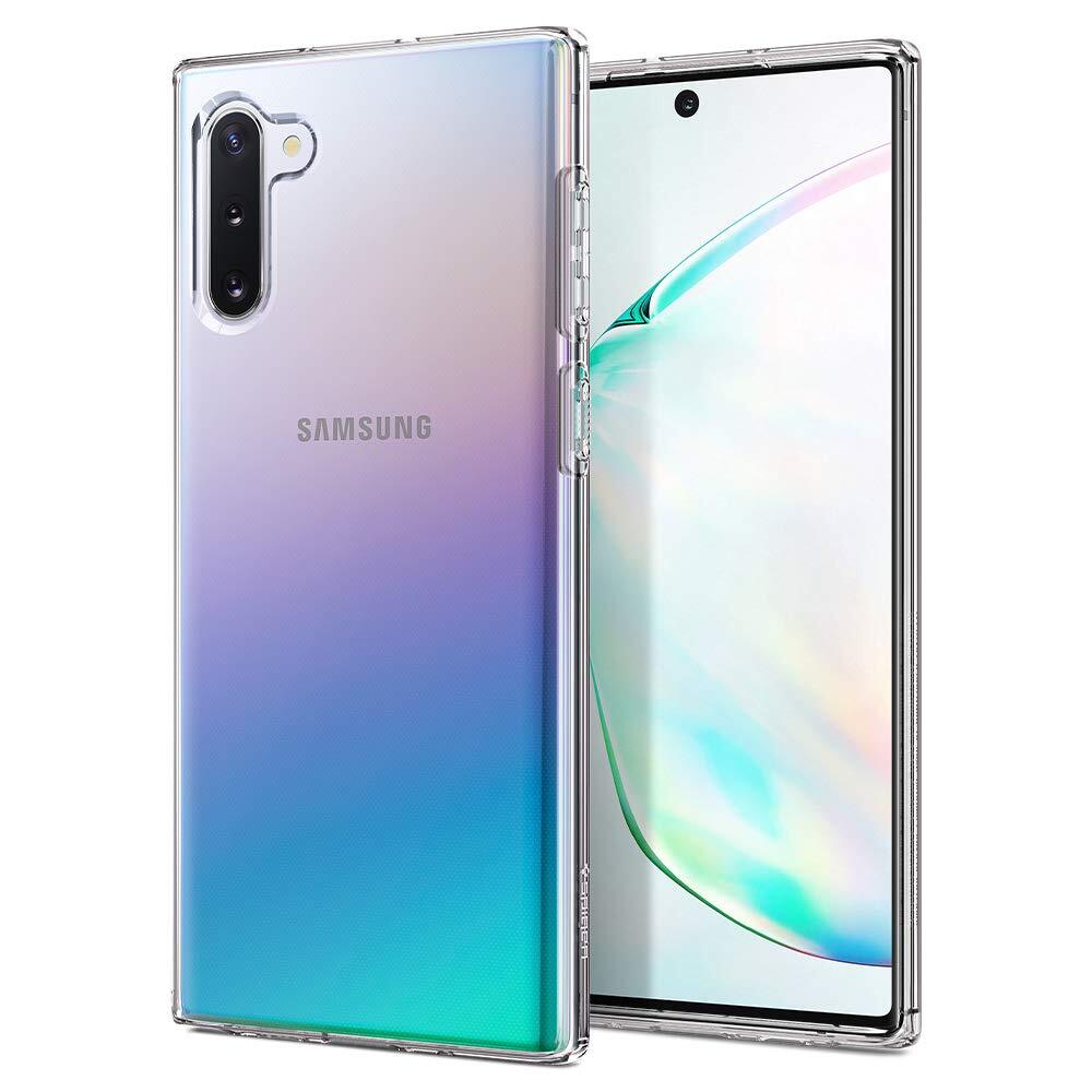 Galaxy Note 10 Case, Genuine SPIGEN Slim Liquid Crystal Soft Cover for Samsung