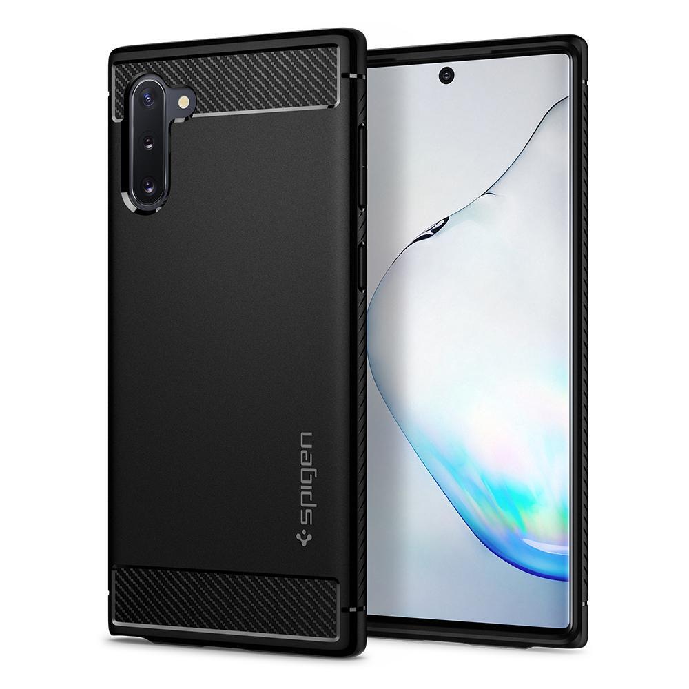 Galaxy Note 10 Case Genuine SPIGEN Rugged Armor Resilient Soft Cover for Samsung