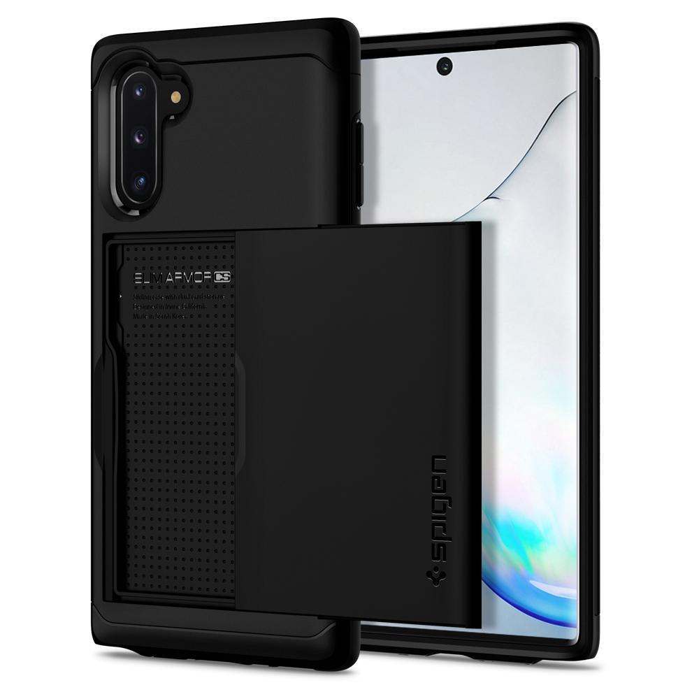 Galaxy Note 10 Case, Genuine SPIGEN Slim Armor CS Card Slider Holder for Samsung 