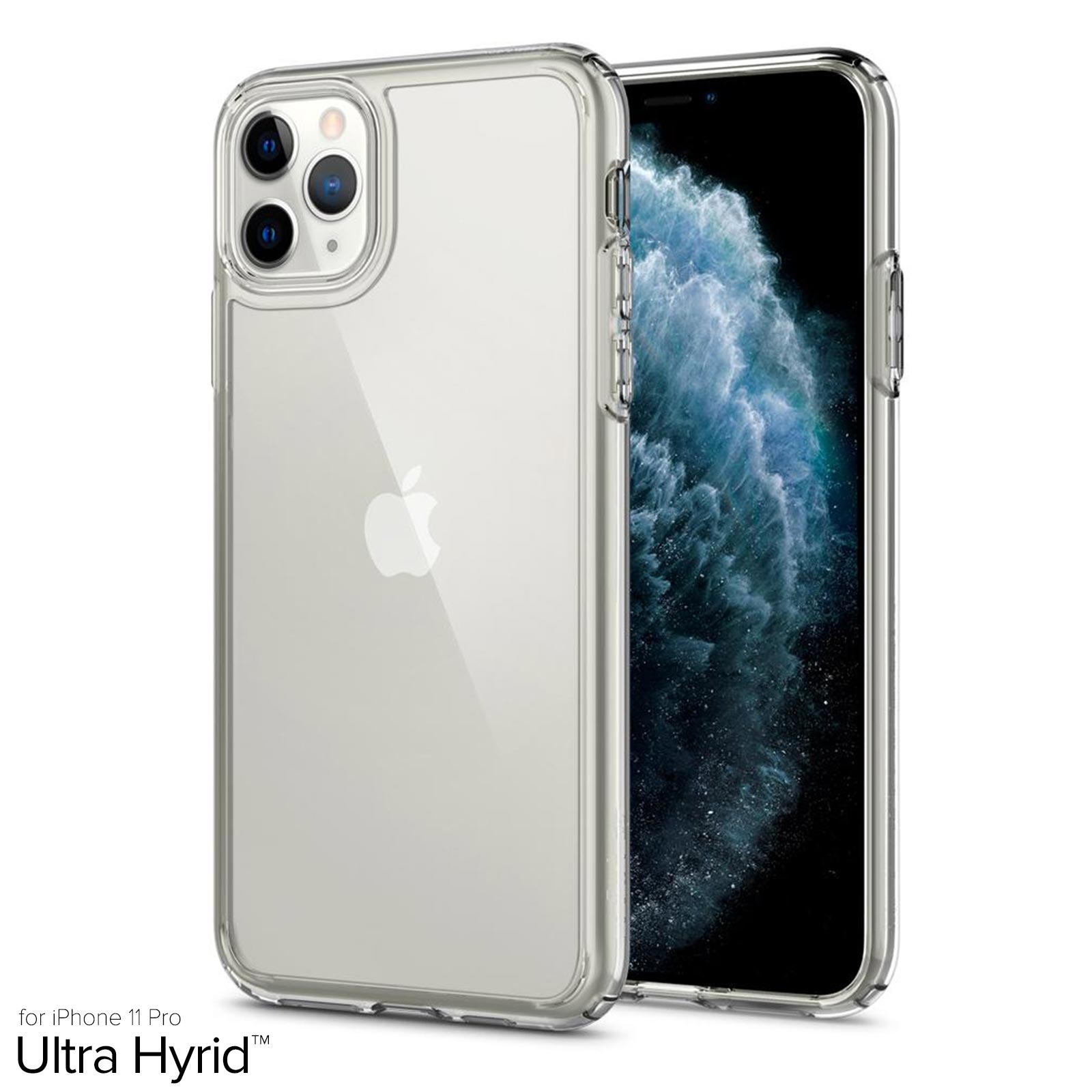 iPhone 11 Pro Case, Genuine SPIGEN Ultra Hybrid Air Cushion Bumper Cover for Apple