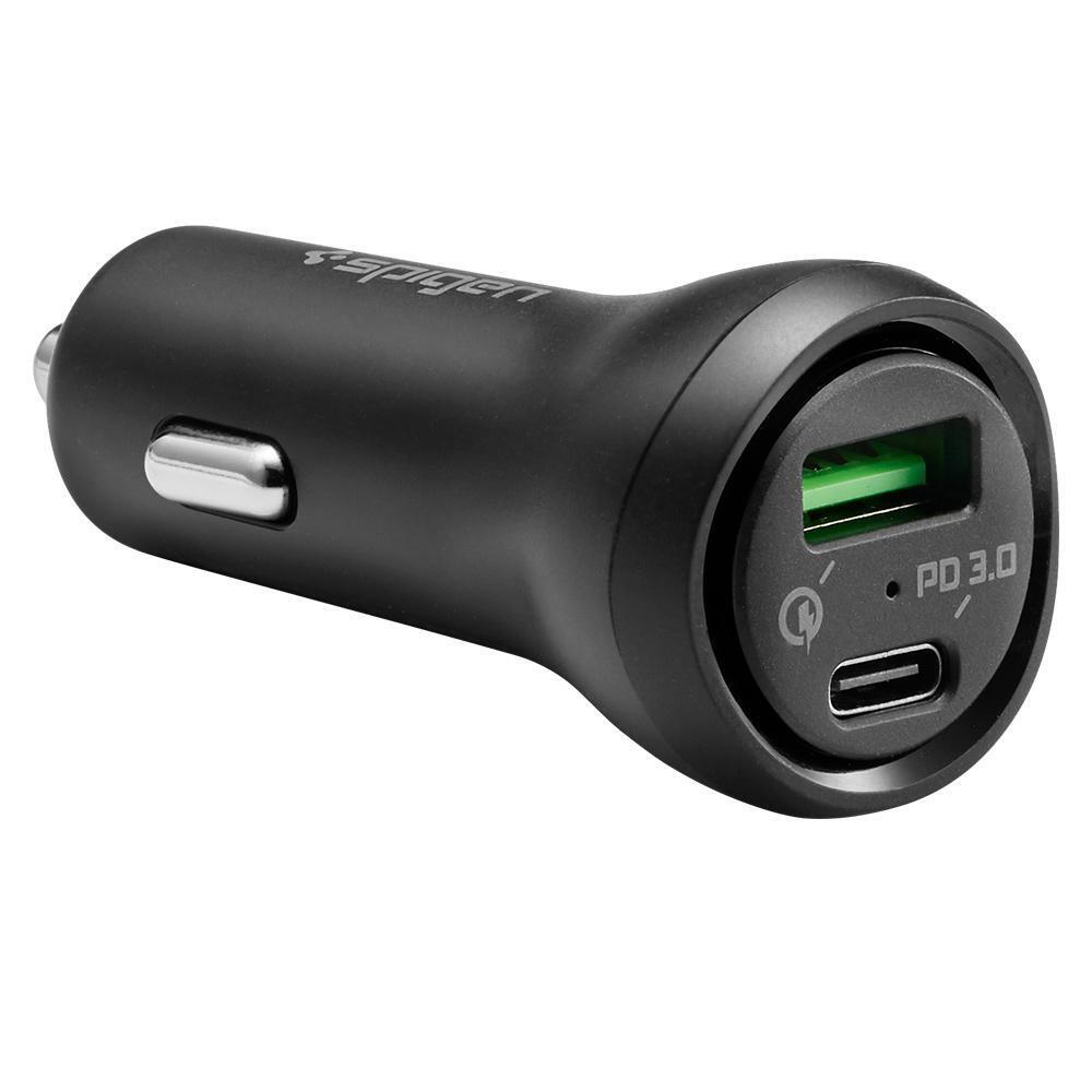 Genuine Spigen F31QC Dual Port USB-C Car Charge Quick Charge 3.0 Fast Car Charger for Universal