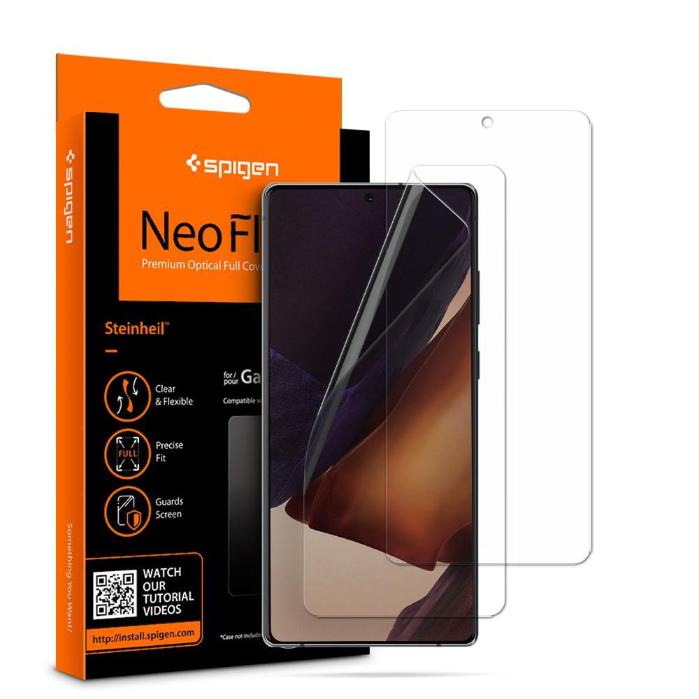 Genuine SPIGEN Neo Flex Clear Film for Samsung Galaxy Note 20 Screen Protector 2Pcs/Pack