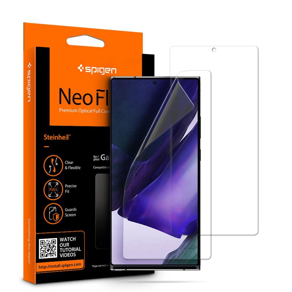 Genuine SPIGEN Neo Flex Clear Film for Samsung Galaxy Note 20 Ultra Screen Protector 2Pcs/Pack