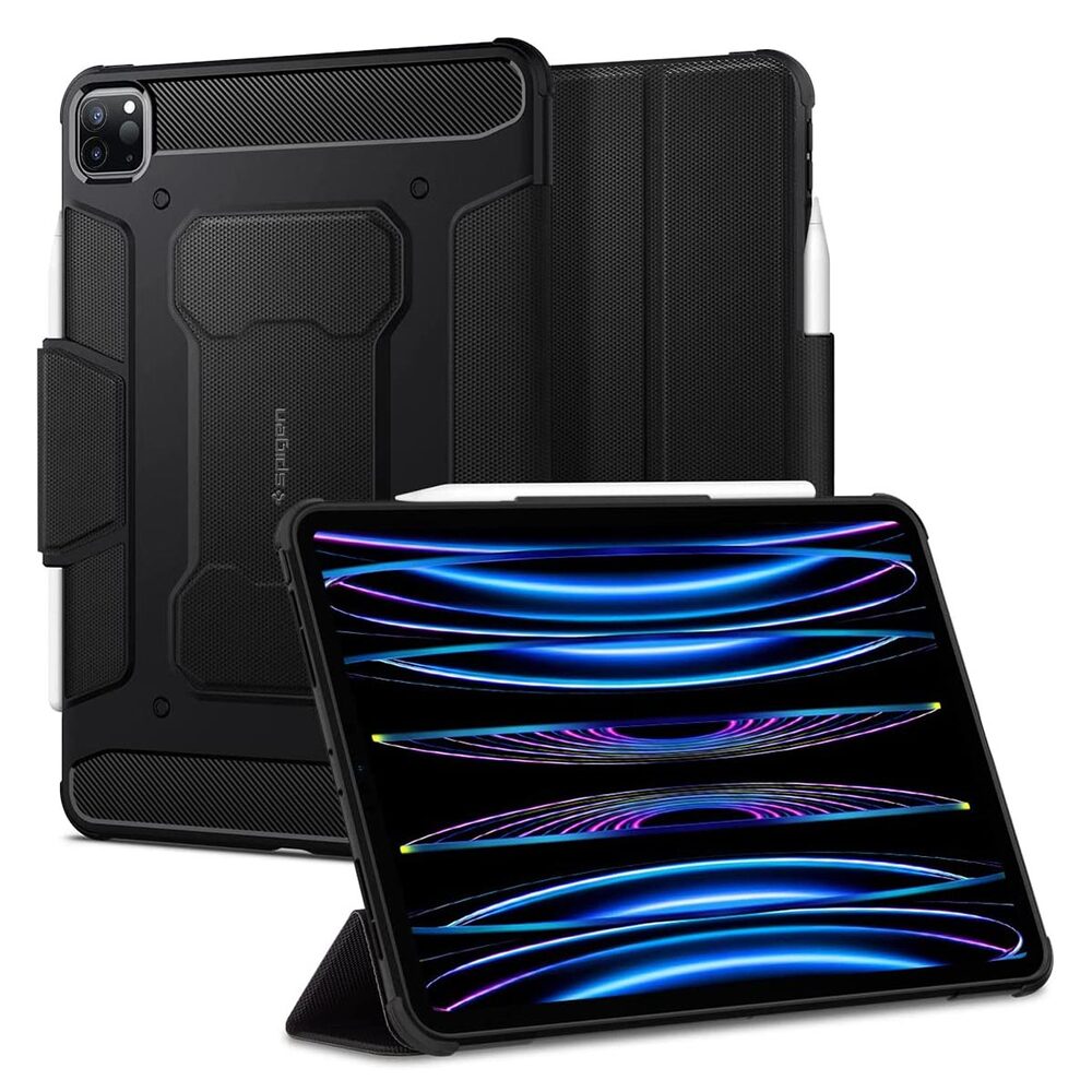 SPIGEN Rugged Armor Pro Case for iPad Pro 11-inch 4th Gen (2022) / 3rd Gen (2021) / 2nd Gen (2020) / 1st Gen (2018)