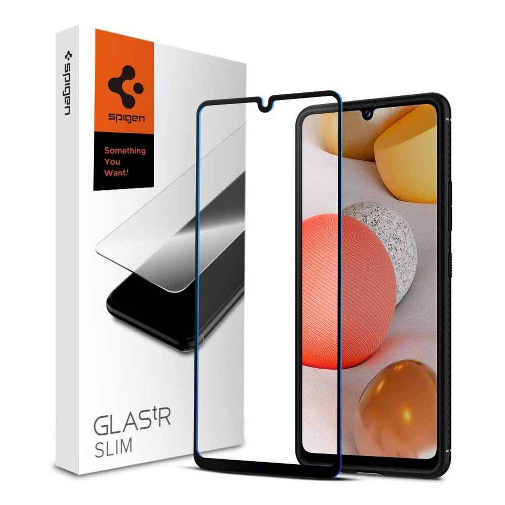 SPIGEN GLAS.tR Slim Full Cover Glass Screen Protector for Galaxy A42 5G
