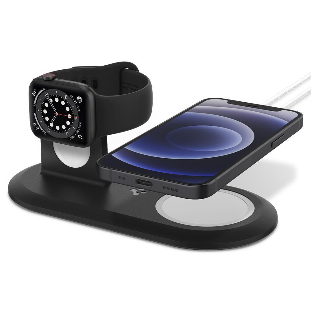 SPIGEN MagFit Duo Charging Dock for MagSafe / Apple Watch Charger