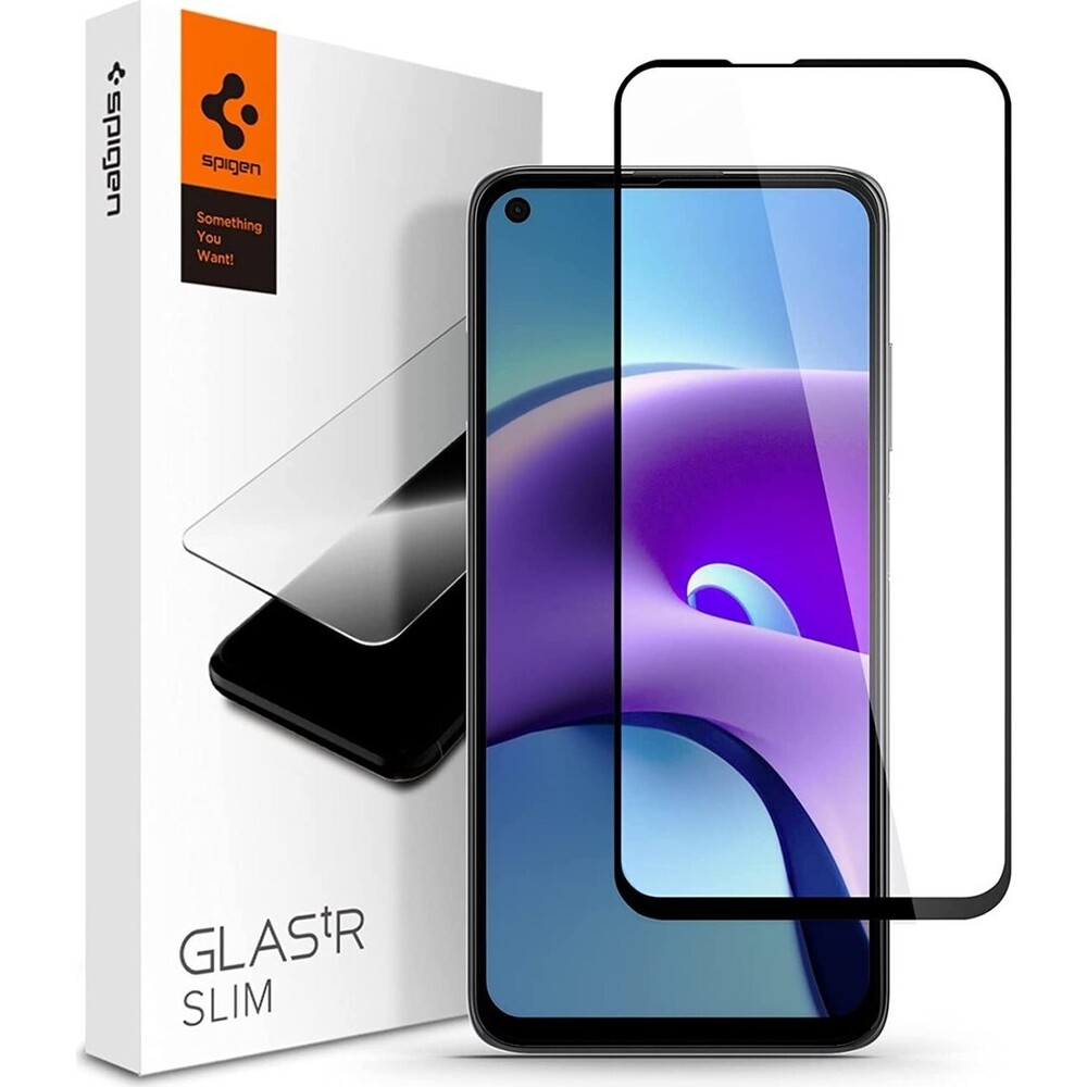 SPIGEN GLAS.tR Slim Full Cover Glass Screen Protector for Redmi Note 9T/Redmi Note 9/5G