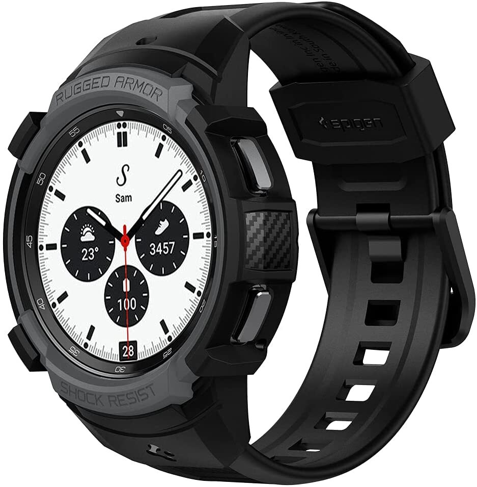 SPIGEN Rugged Armor Pro Case for Galaxy Watch 4 Classic 42mm