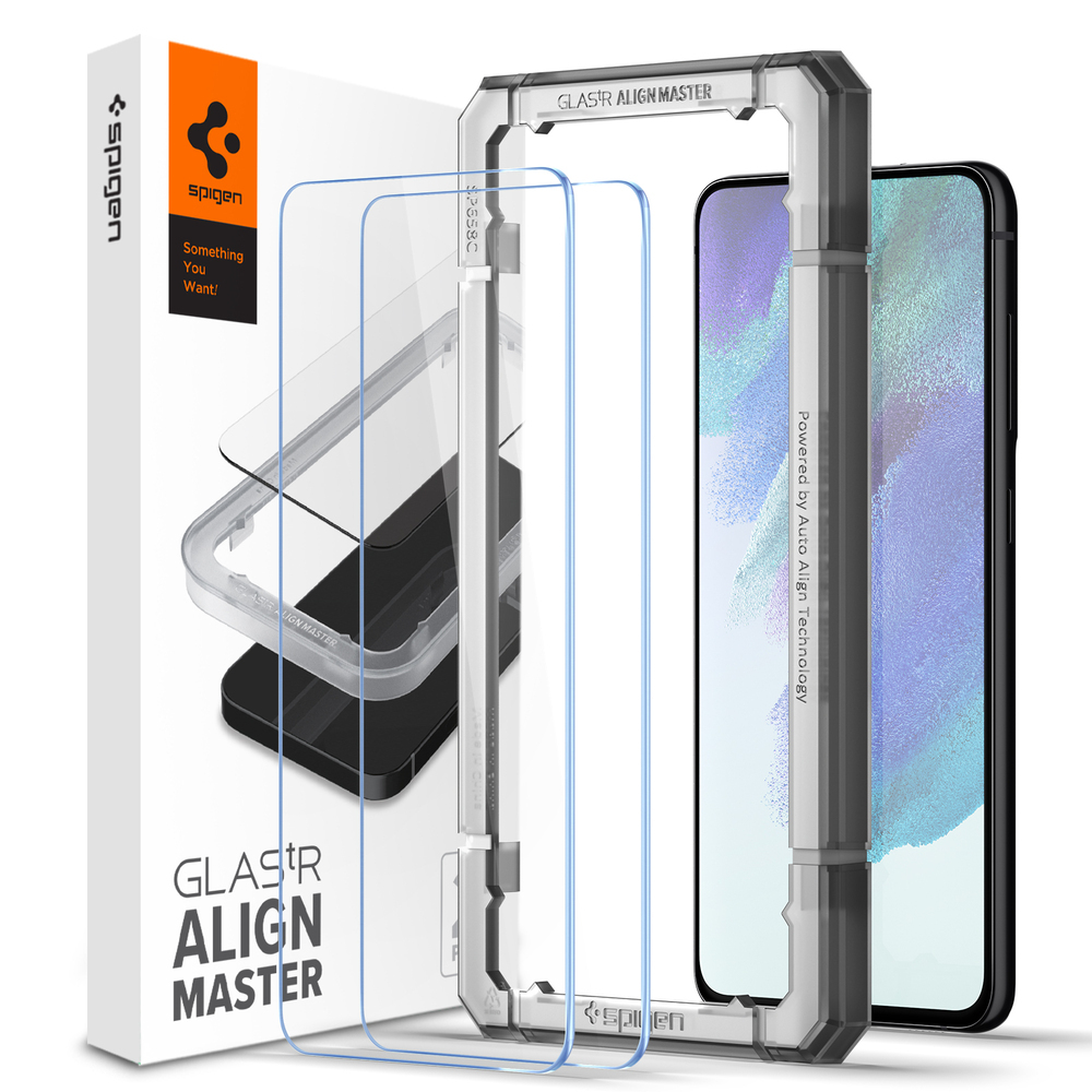 SPIGEN GLAS.tR AlignMaster 2PCS Glass Screen Protector for Galaxy S21 FE /5G
