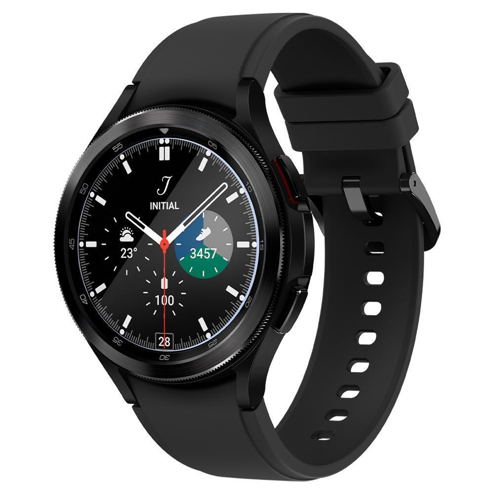 SPIGEN GLAS.tR Slim HD 3PCS Glass Screen Protector for Galaxy Watch 4 Classic 42mm / Watch 3 41mm