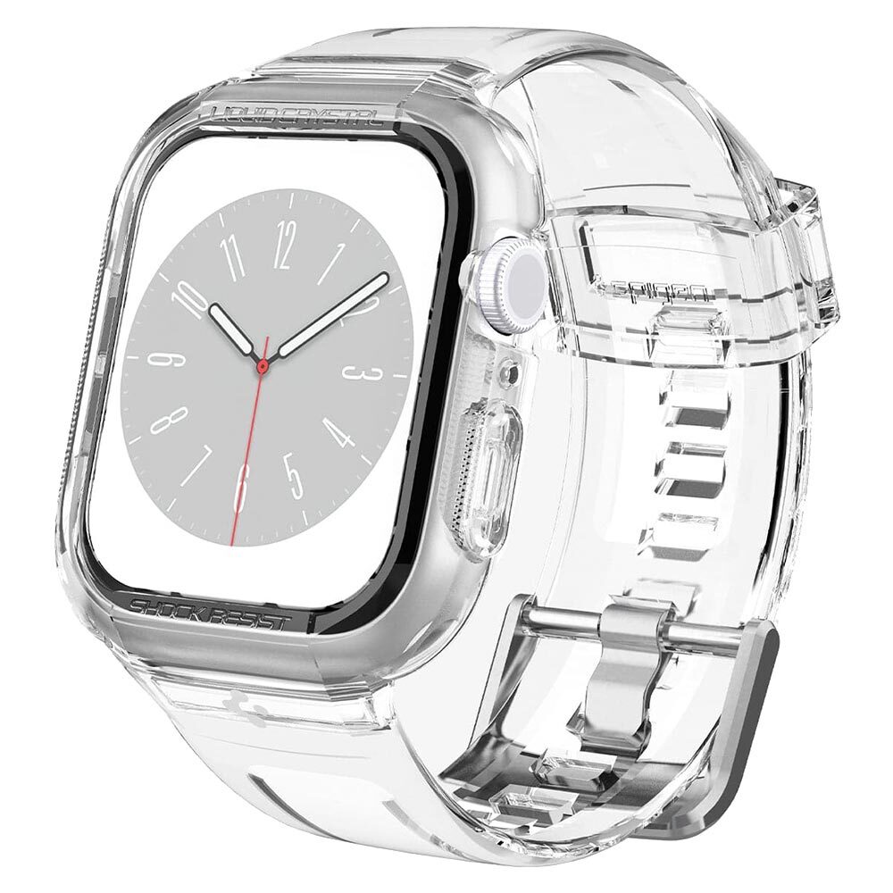 SPIGEN Liquid Crystal Pro Case + Strap Band for Apple Watch Series 9/8/SE2/7/6/SE/5/4 (41mm/40mm)