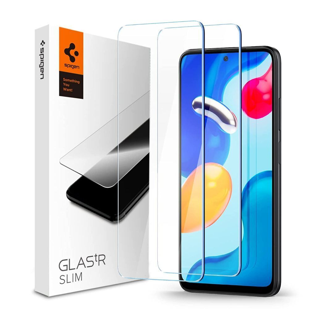 SPIGEN Glas.tR Slim Tempered Glass 2PCS for Xiaomi Redmi Note 11S/Note 11