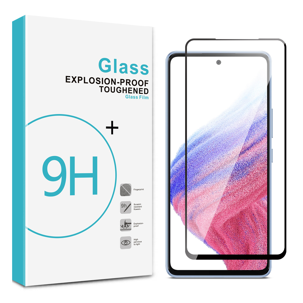 Full Cover Tempered Glass Screen Protector for Galaxy A53 5G