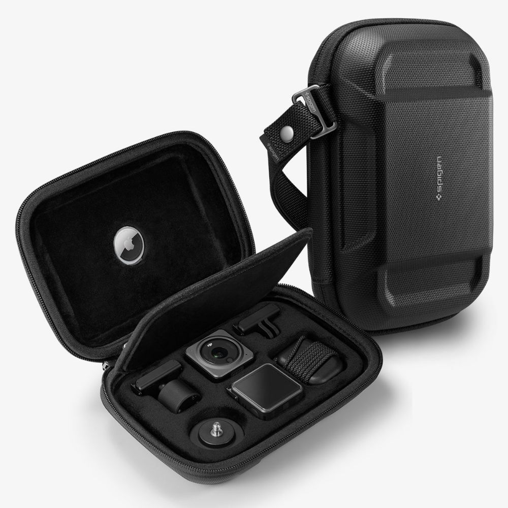 SPIGEN Rugged Armor Pro AirTag Pouch Case for DJI Action 2