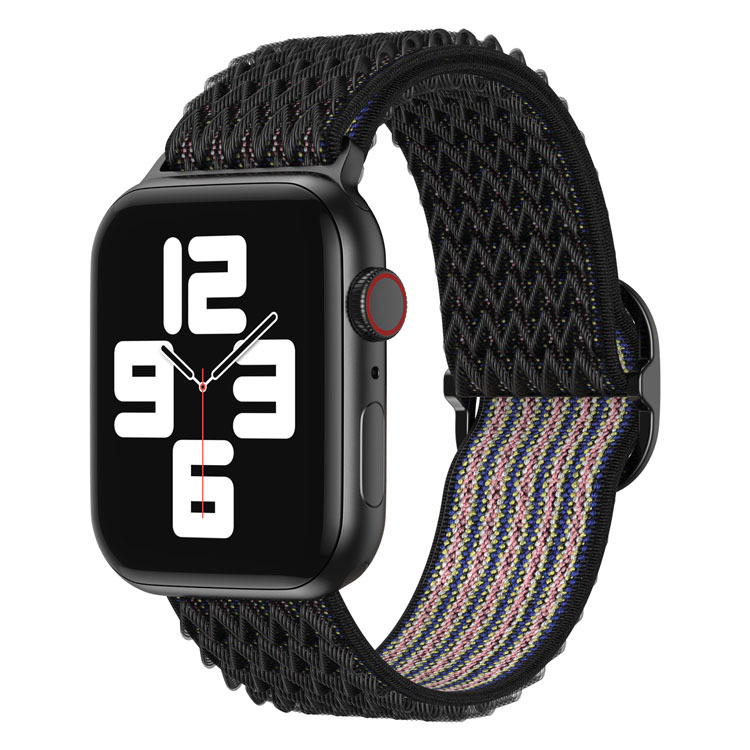 Coolyep Nylon Elastic Solo Loop Fit (49/45/44/42mm) Band for Apple Watch Series Ultra 2/1/9/8/SE2/7/6/SE/5/4/3/2/1