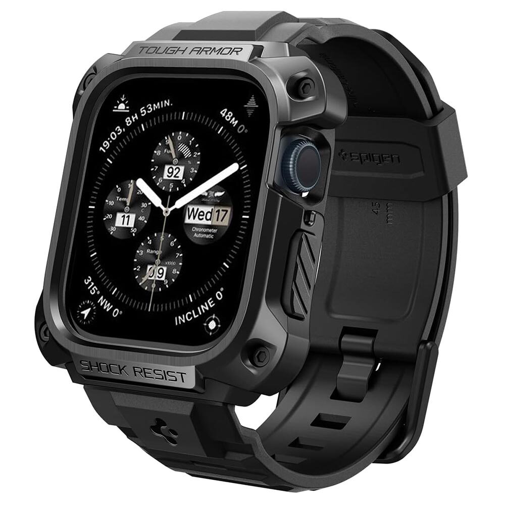 SPIGEN Tough Armor Pro Metal Case for Apple Watch Series 9/8/7 (45mm)