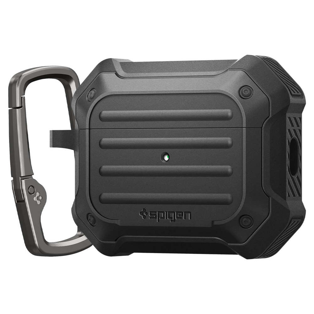 SPIGEN Tough Armor (MagFit) MagSafe Compatible Case for AirPods Pro 2 (2022/2023) (For USB-C/Lightening Cable)
