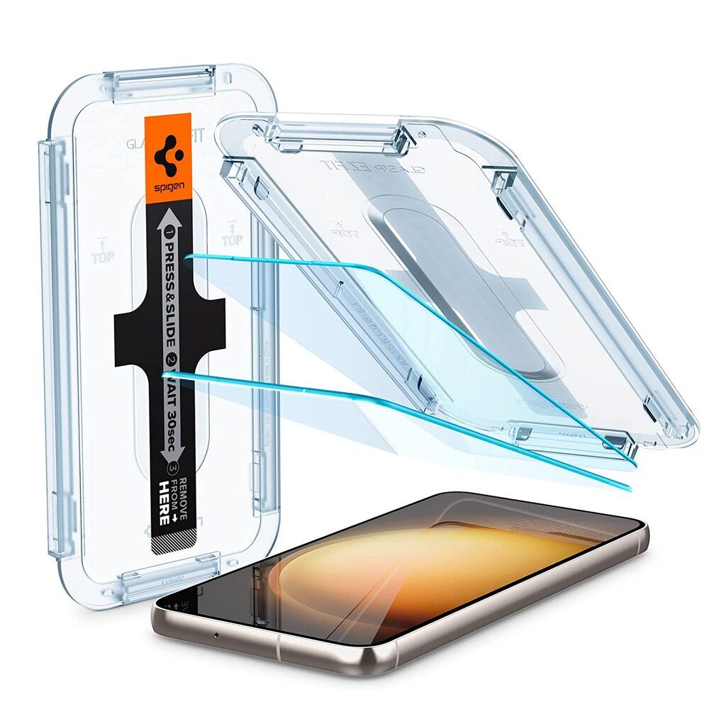 SPIGEN GLAS.tR EZ Fit 2PCS Glass Screen Protector for Galaxy S23