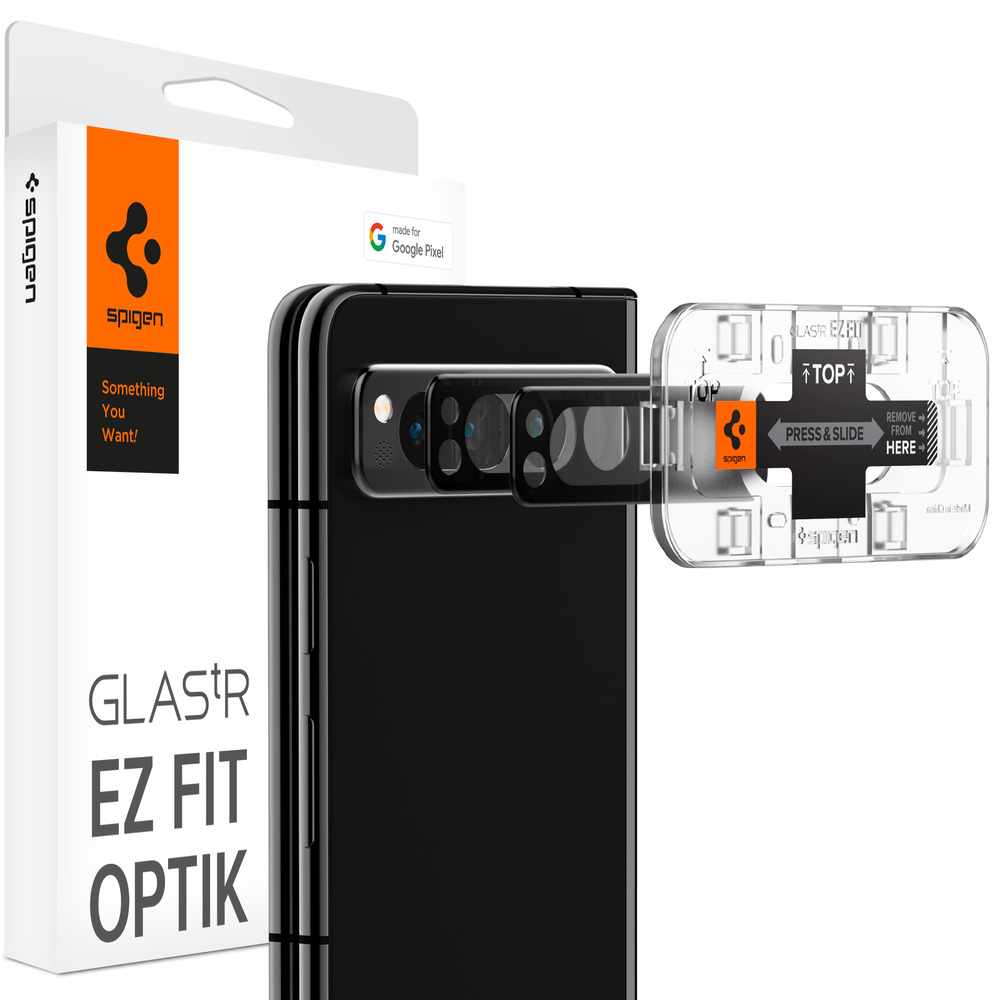 SPIGEN GLAS.tR EZ Fit Optik 2PCS Camera Lens Protector for Google Pixel Fold